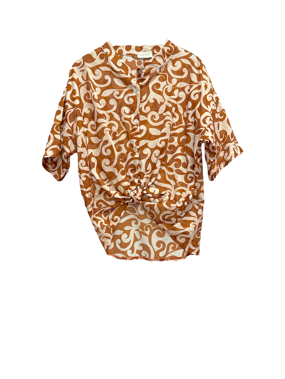 Susy Mix rust shirt