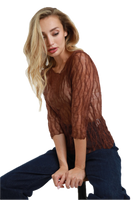 Susy Mix brown t-shirt