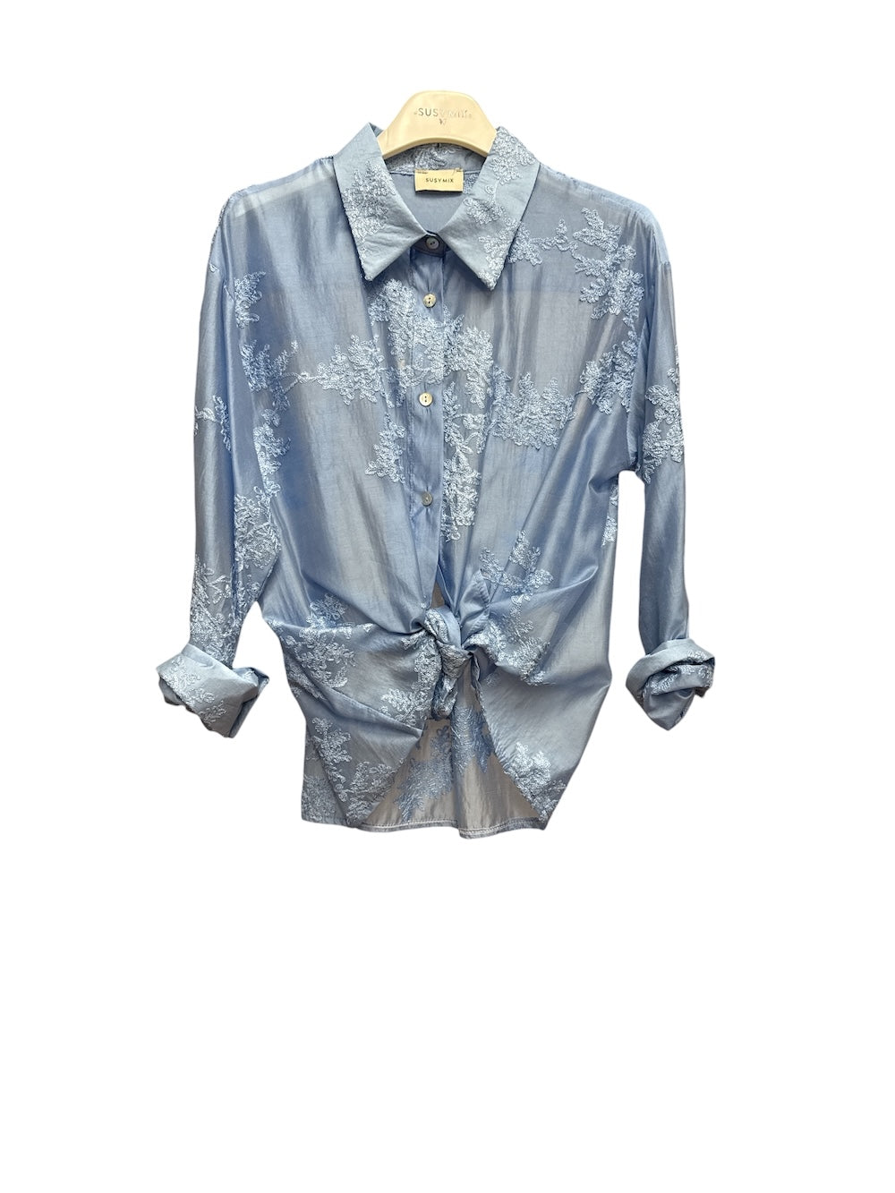 Susy Mix light blue shirt