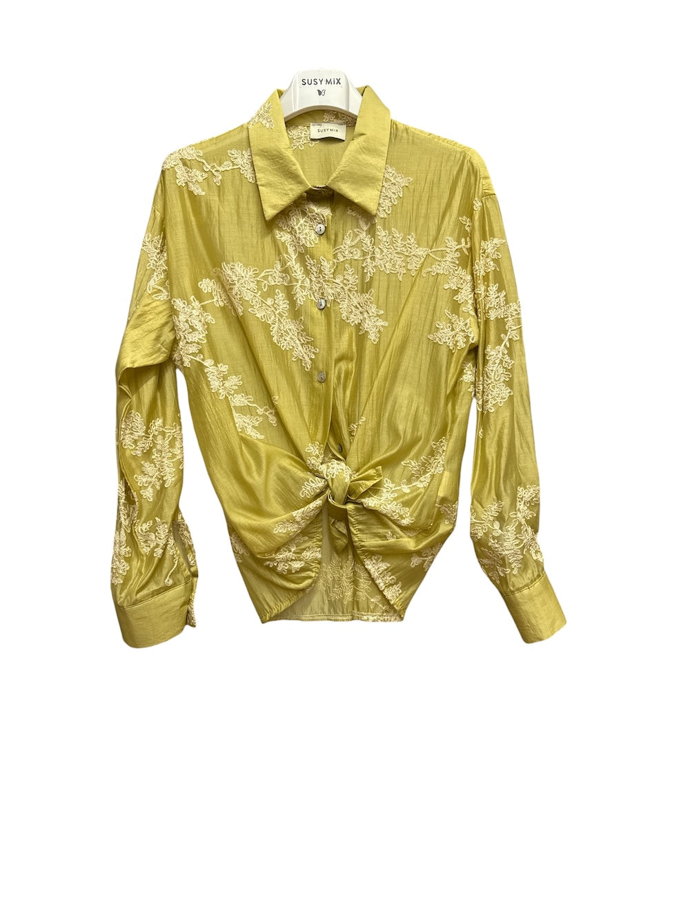 Susy Mix olive green shirt