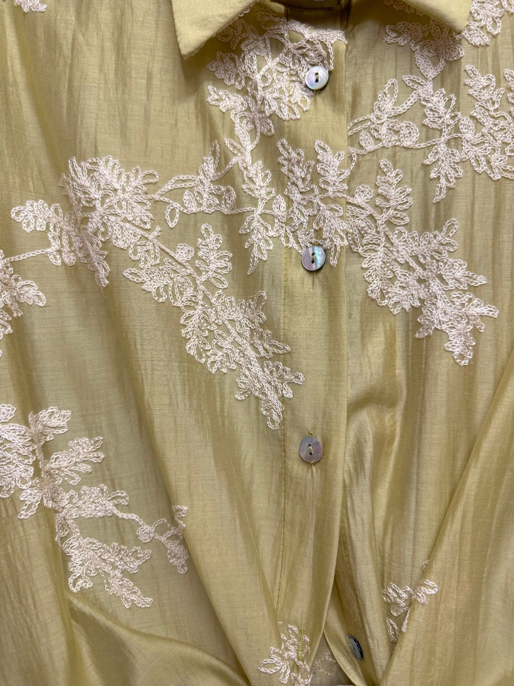 Susy Mix olive green shirt