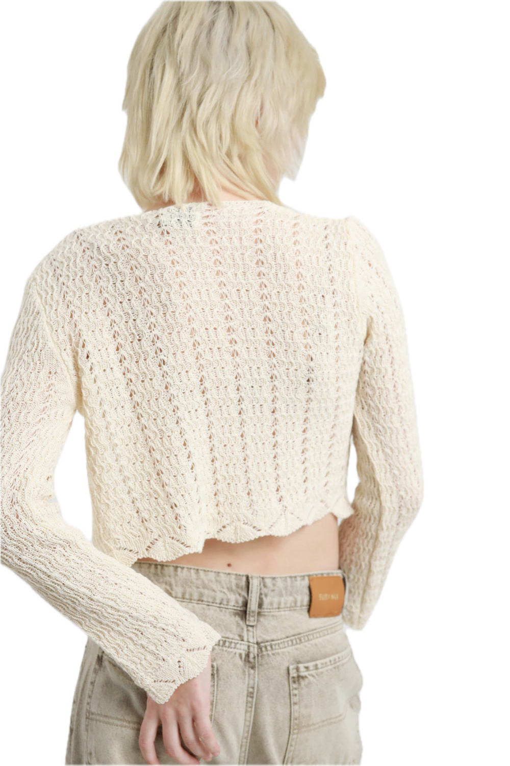 Susy Mix cream cardigan