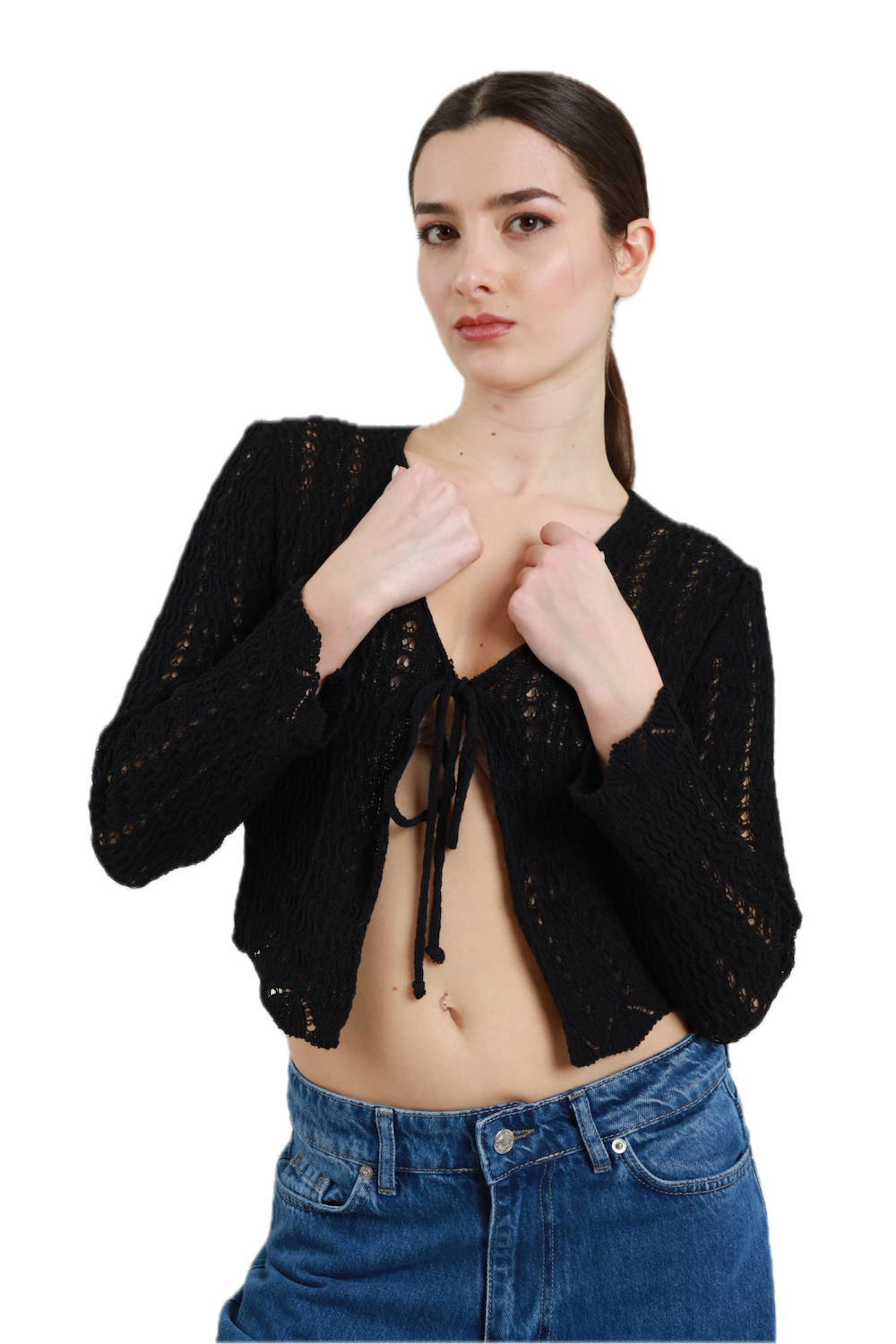 Susy Mix black cardigan