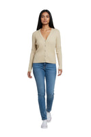 Susy Mix cremefarbene Strickjacke