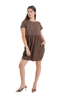 Susy Mix chocolate dress