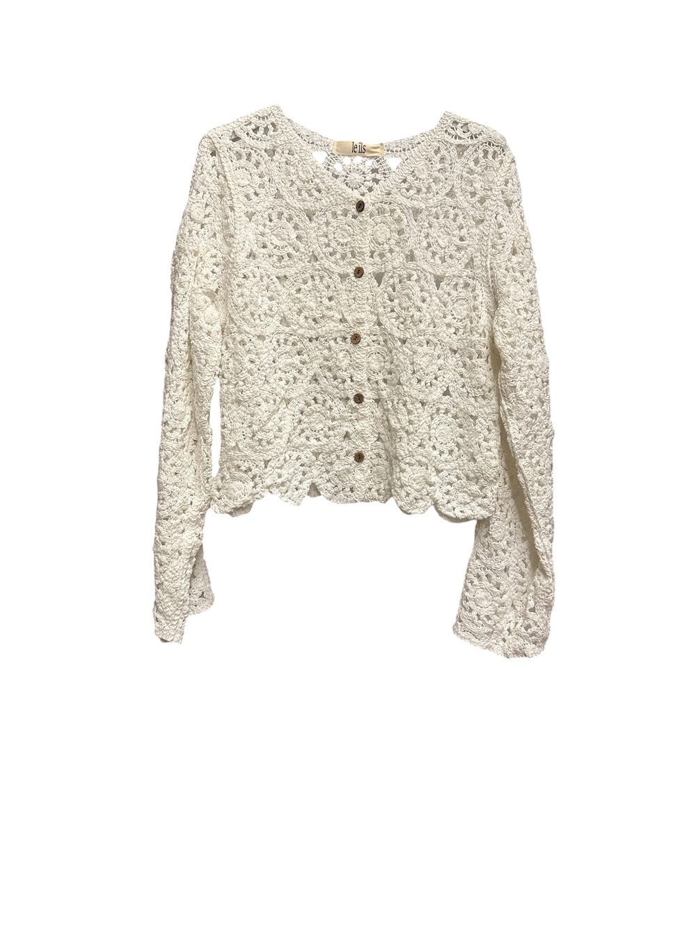 Le îls white cardigan