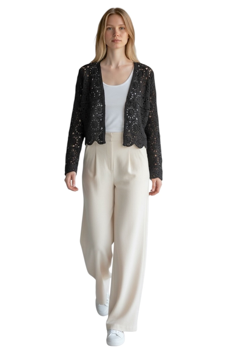 Le îls black cardigan