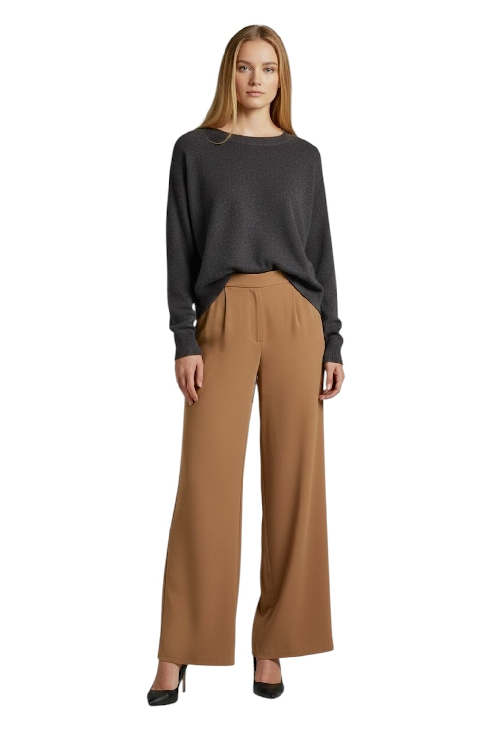 Vicolo brown cashmere pullover
