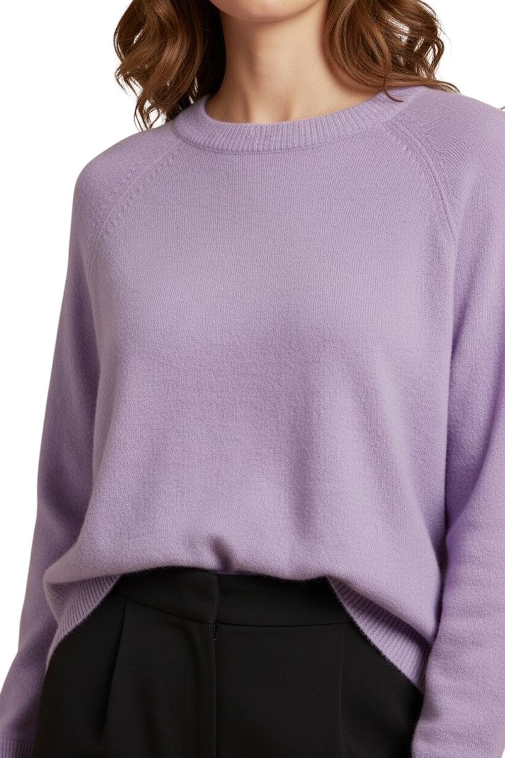 Vicolo lilac cashmere pullover