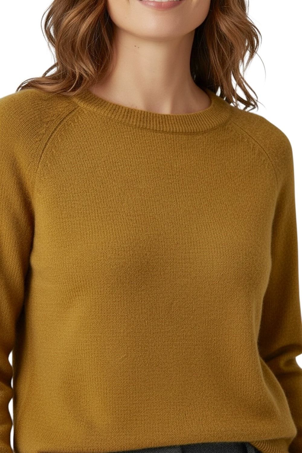 Vicolo olive cashmere pullover