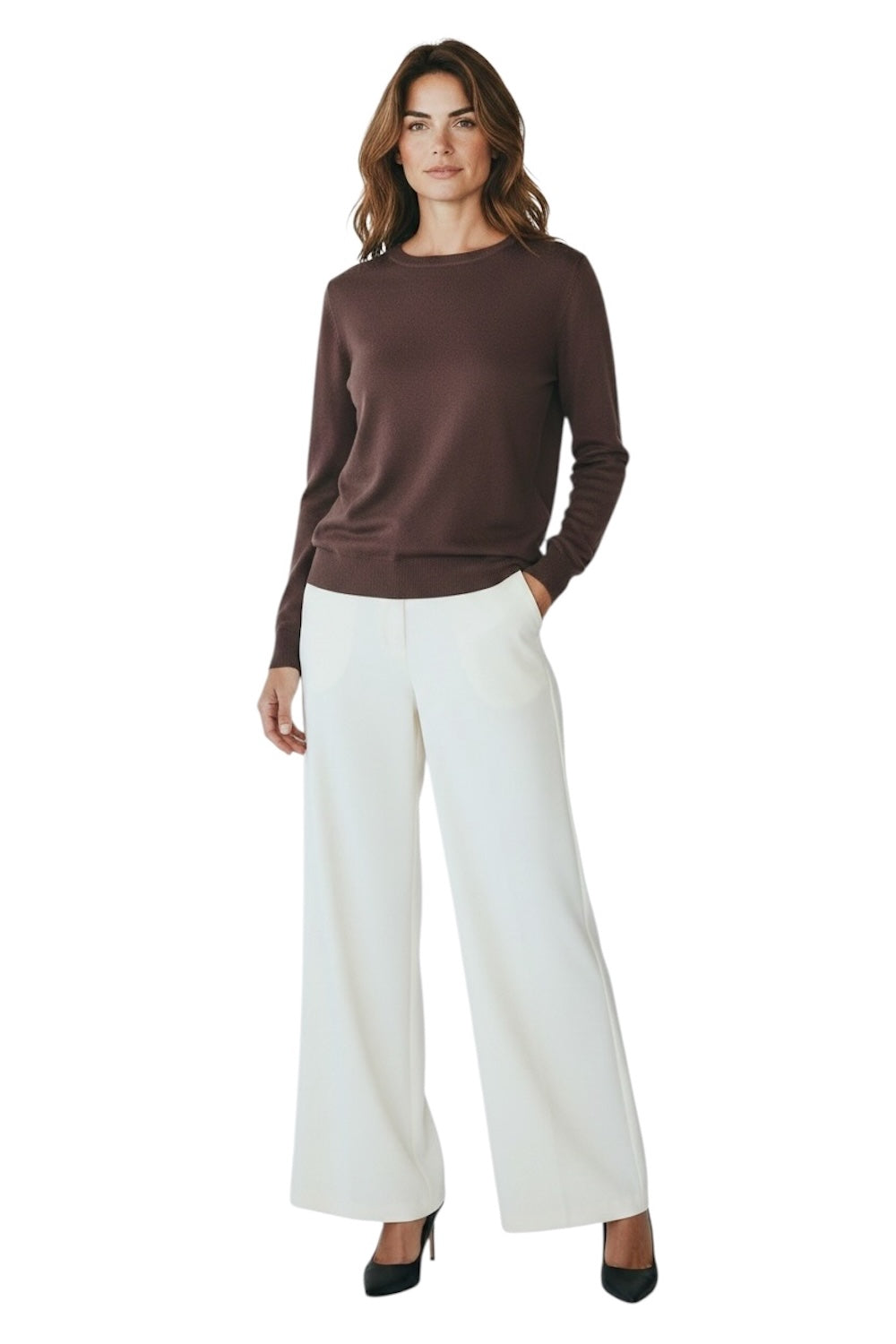 Vicolo brown pullover