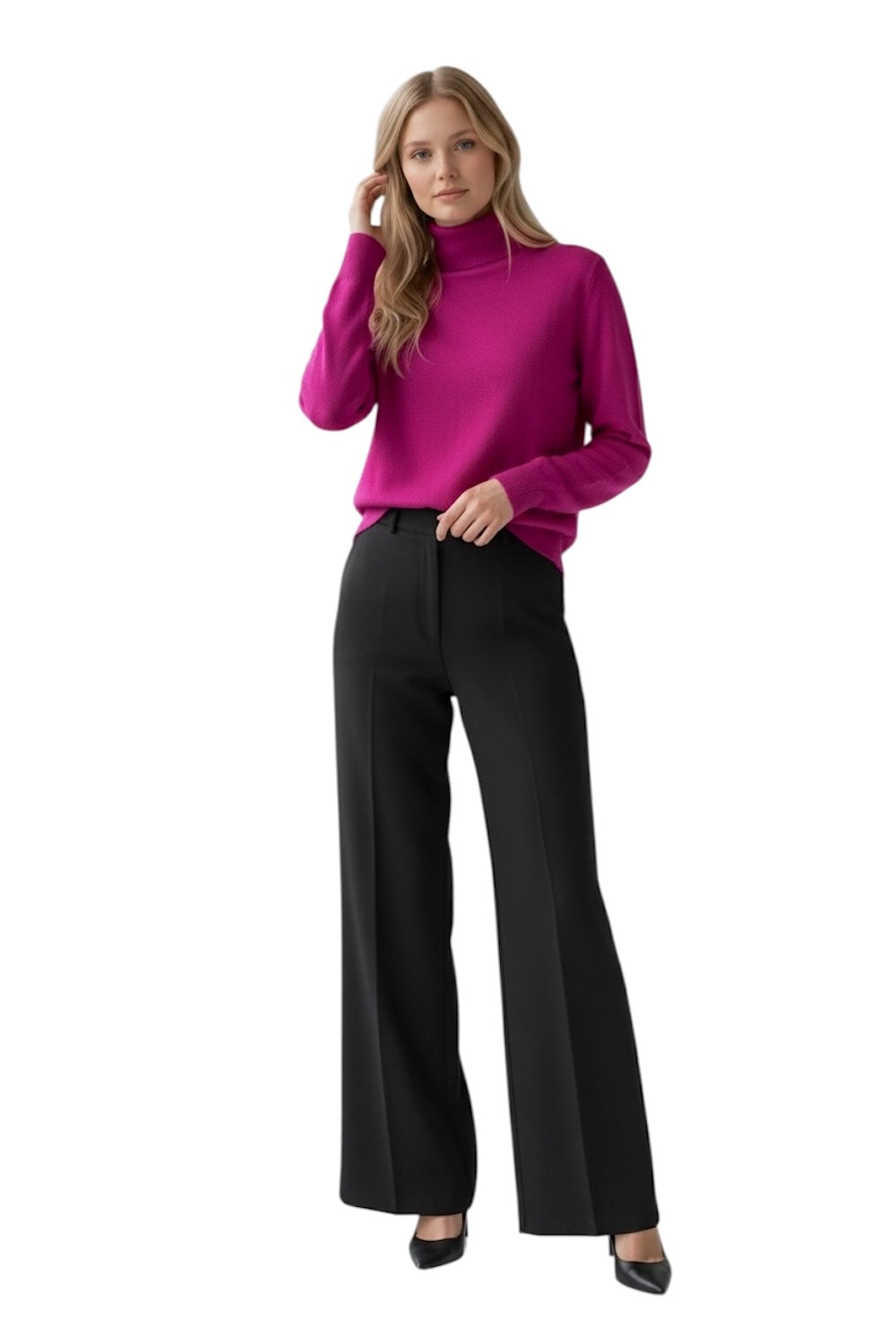 Vicolo cyclamen pullover