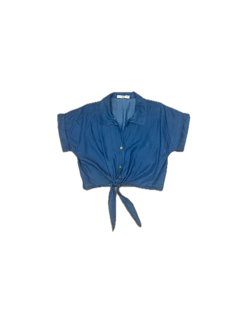 Le îls blue denim shirt