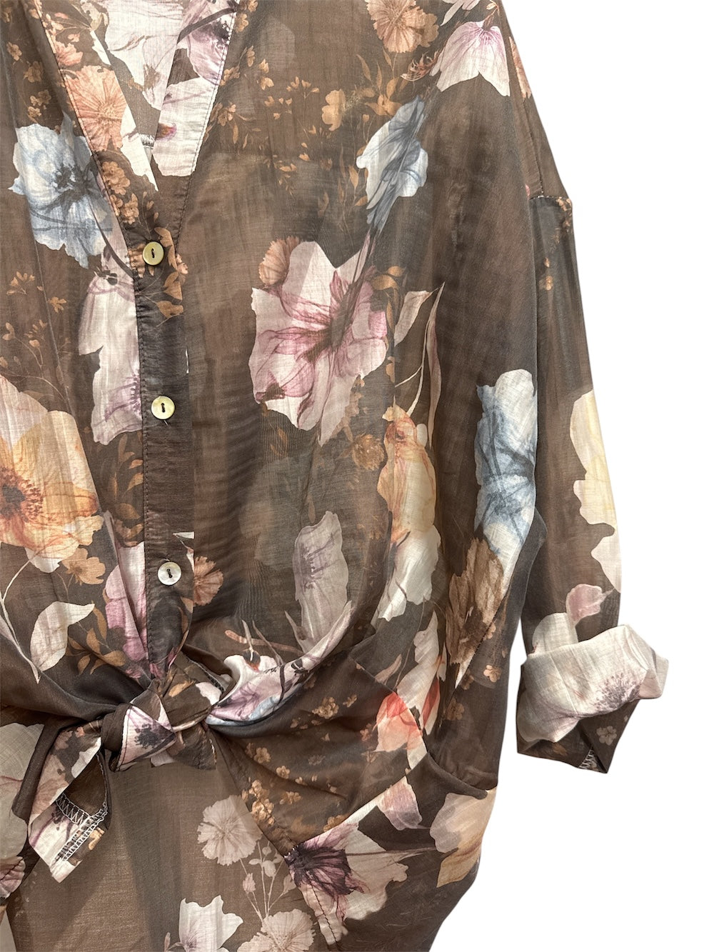Susy Mix brown shirt