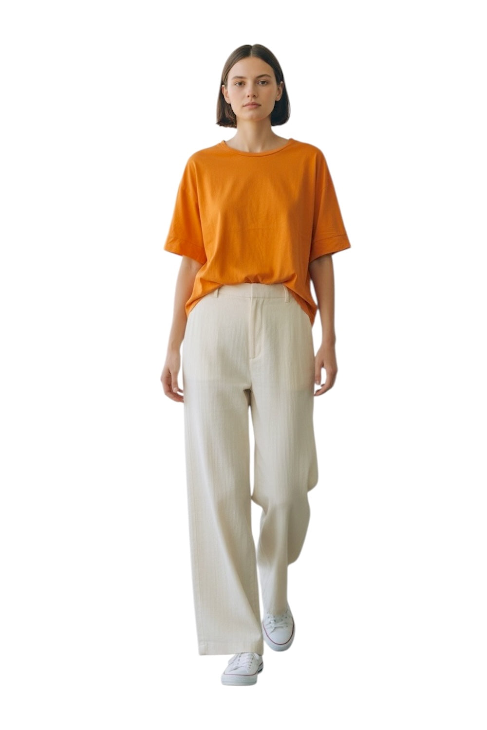 Le îls orange t-shirt