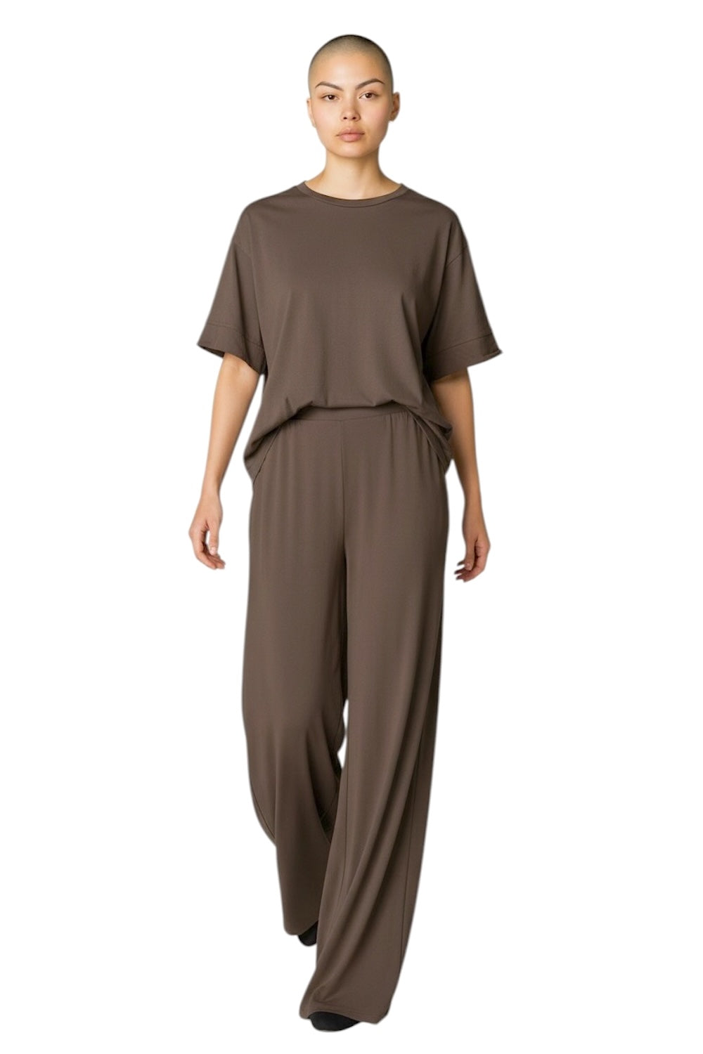 Le îls brown t-shirt
