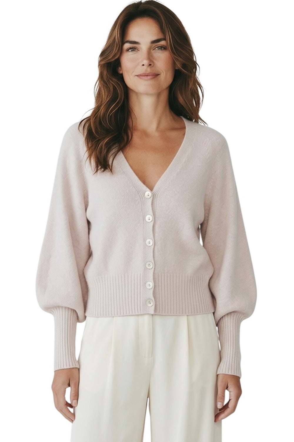 Susy Mix ivory cardigan