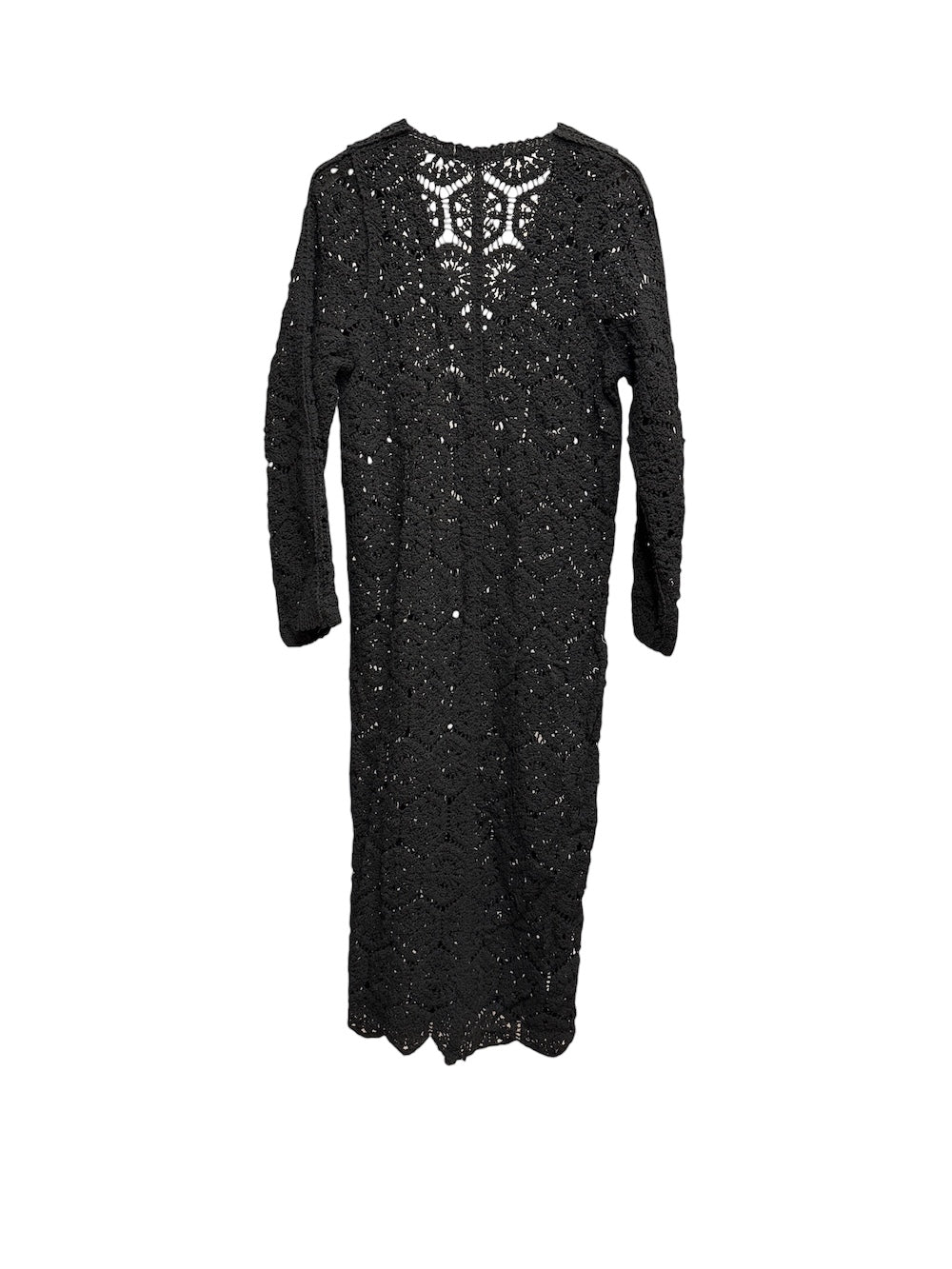 Le îls black long cardigan