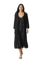 Le îls black long cardigan