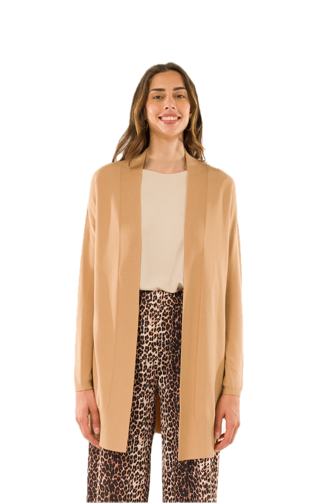 Kontatto camel cardigan