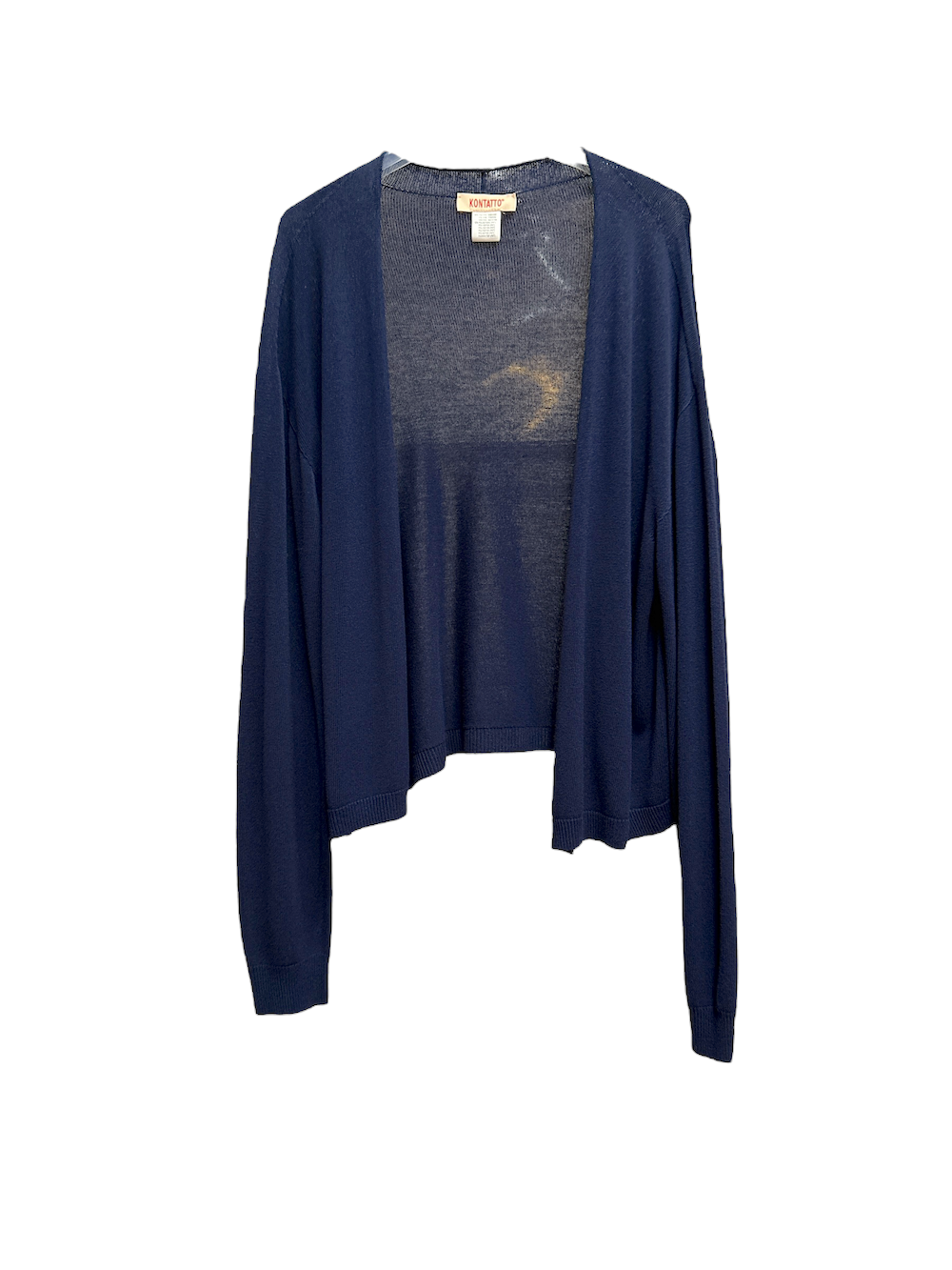 Kontatto blu cardigan