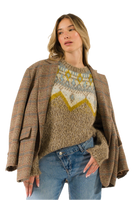 Kontatto beige oil cream cloud pullover