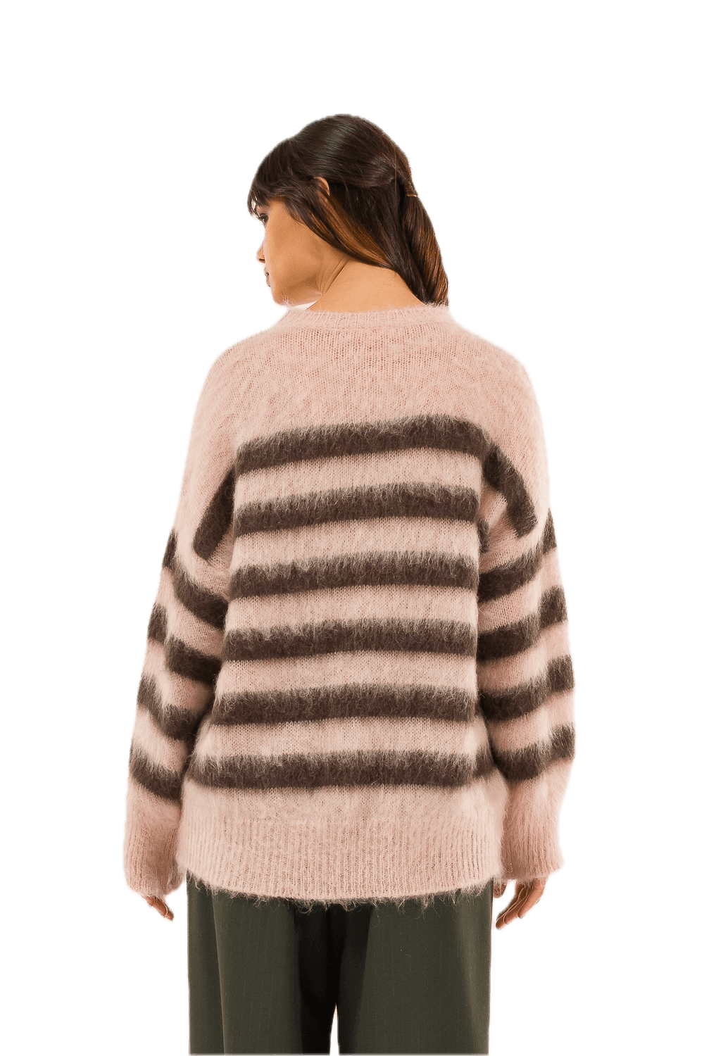 Kontatto pink brown pullover