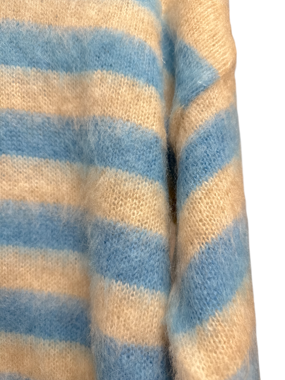 Kontatto beige denim line pullover