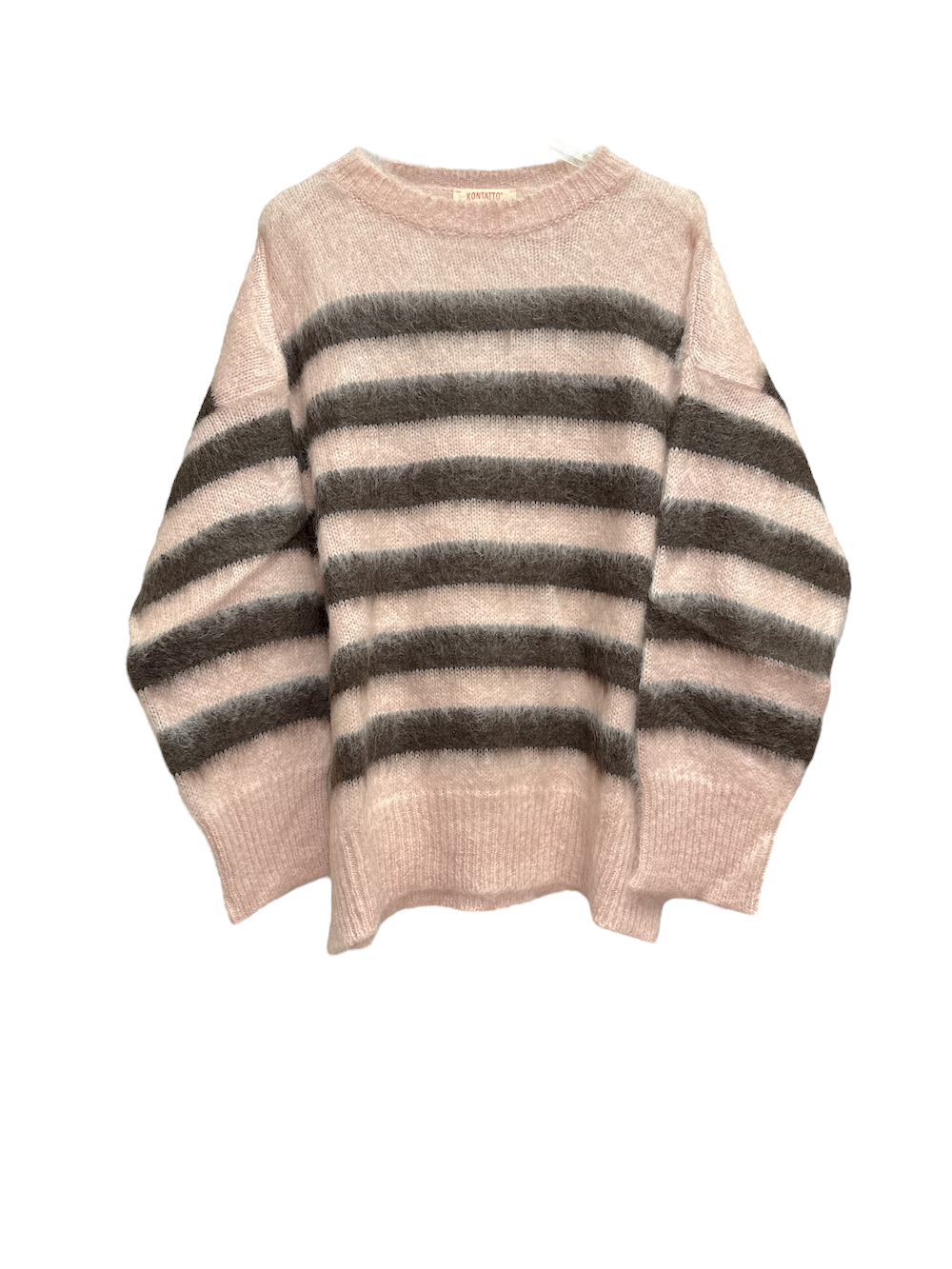 Kontatto pink brown pullover