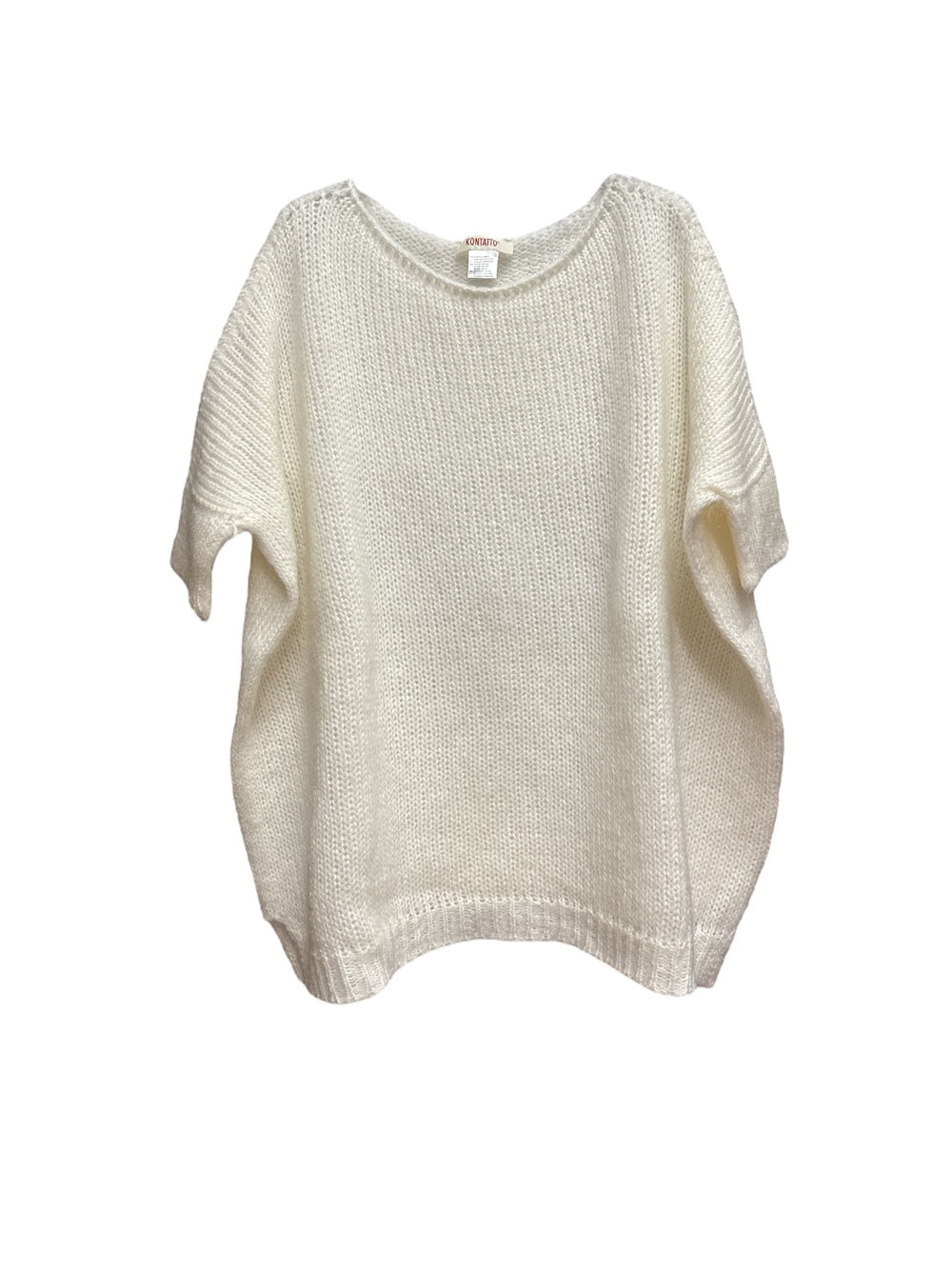 Kontatto white pullover