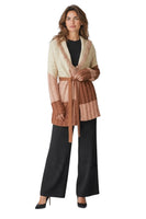 Kontatto earth light pink butter cardigan