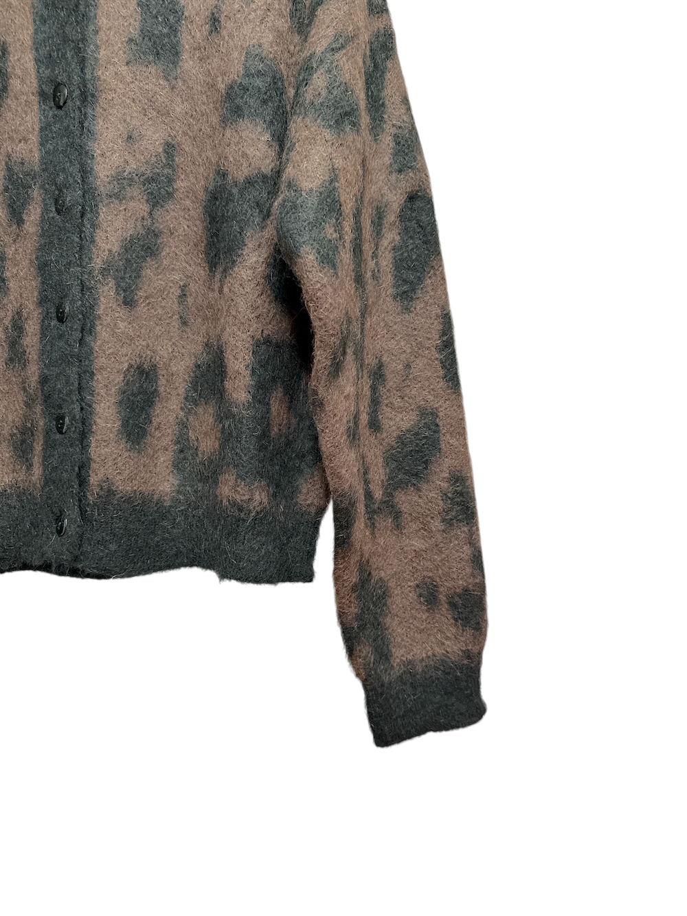 Kontatto brown black cardigan
