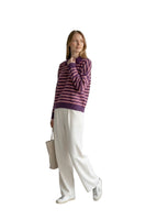 Le îls bordeaux antique pink pullover