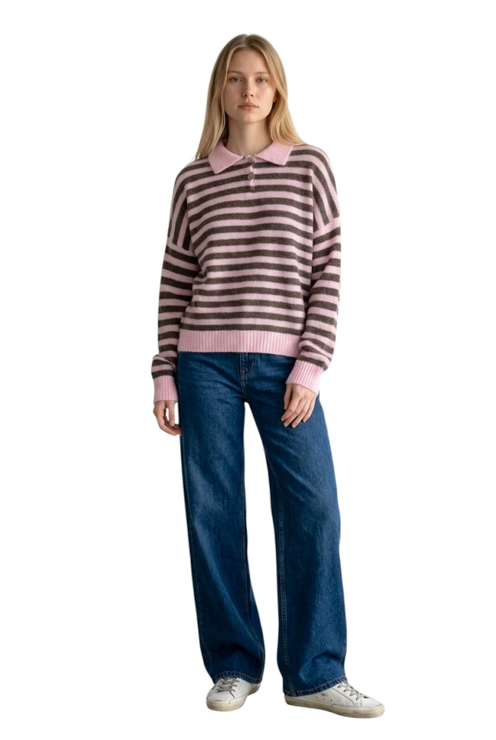 Le îls pink mud pullover