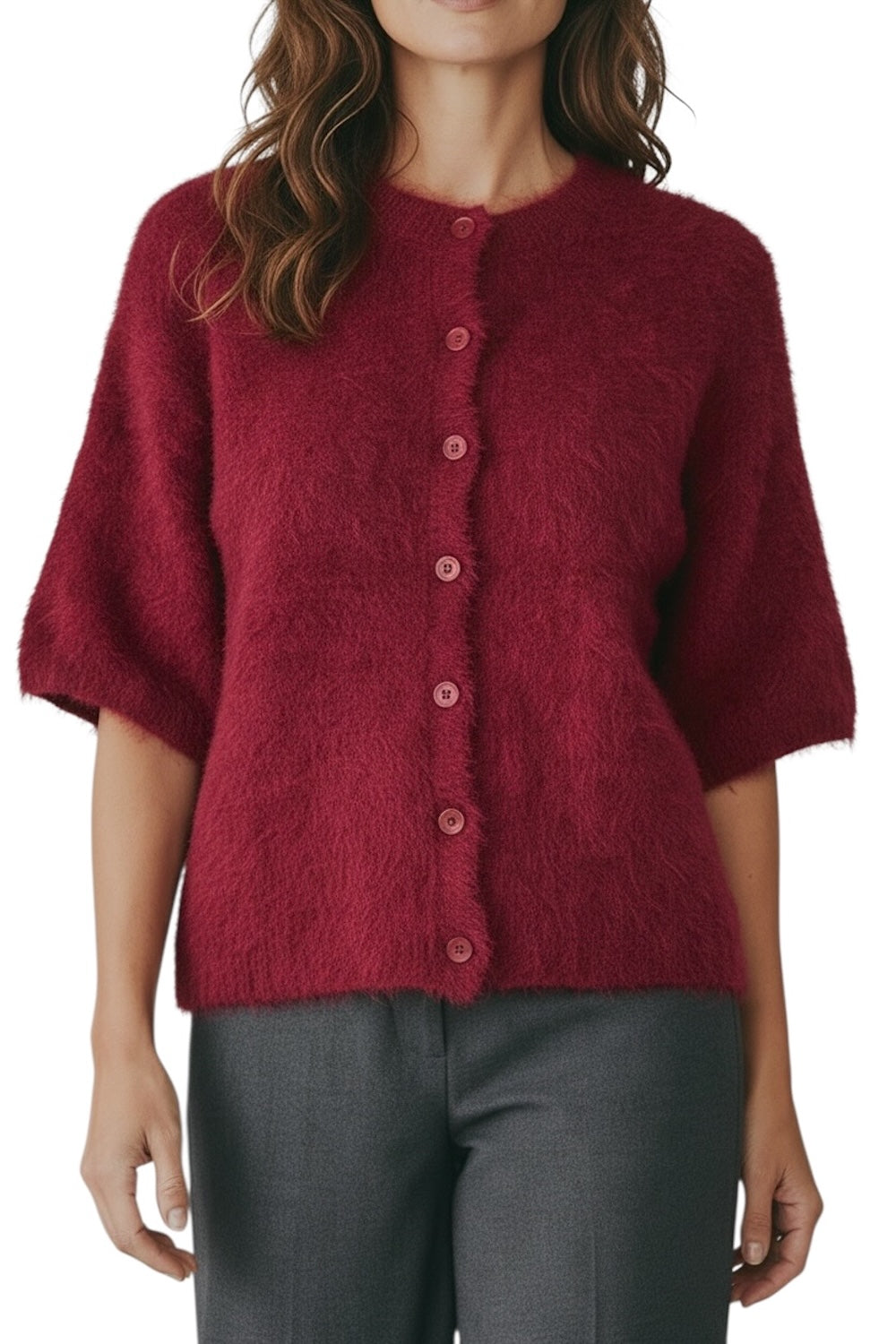 Le îls wine cardigan