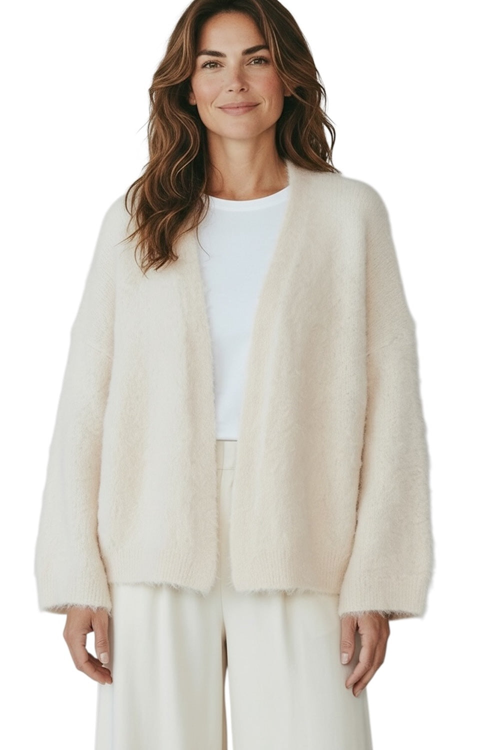 Le îls cream cardigan