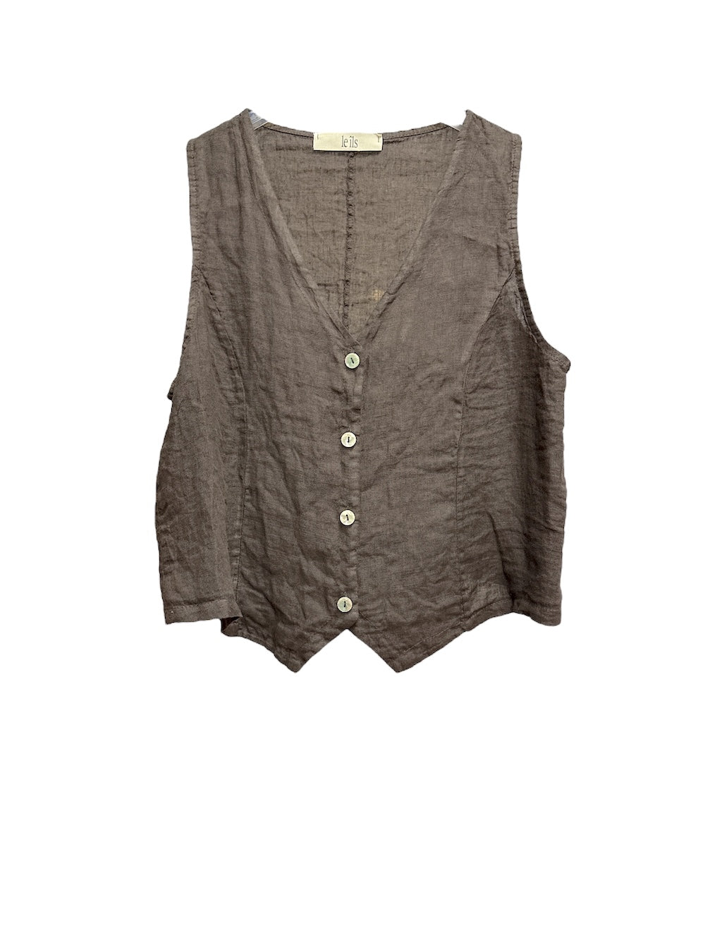 Le îls brown vest