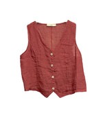 Le îls india red vest
