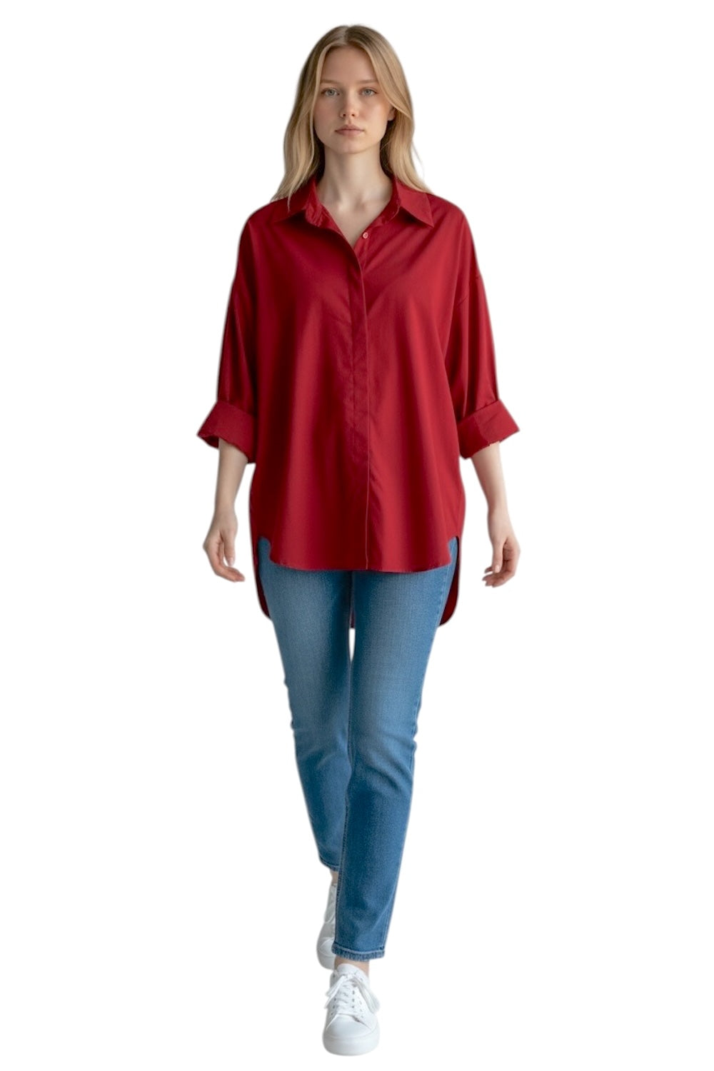 Le îls india red shirt