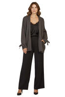 Le îls dark brown cardigan