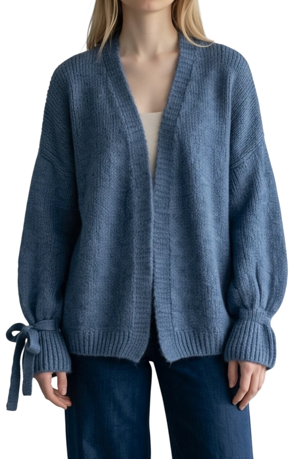 Le îls blue cardigan
