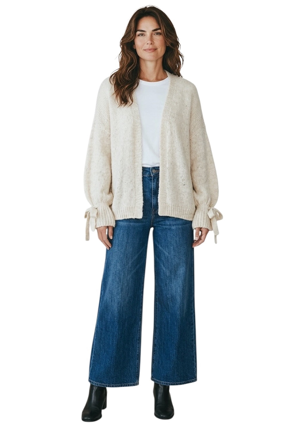 Le îls cream cardigan