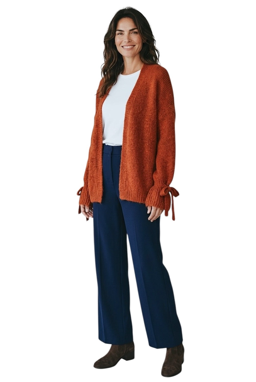 Le îls rust cardigan