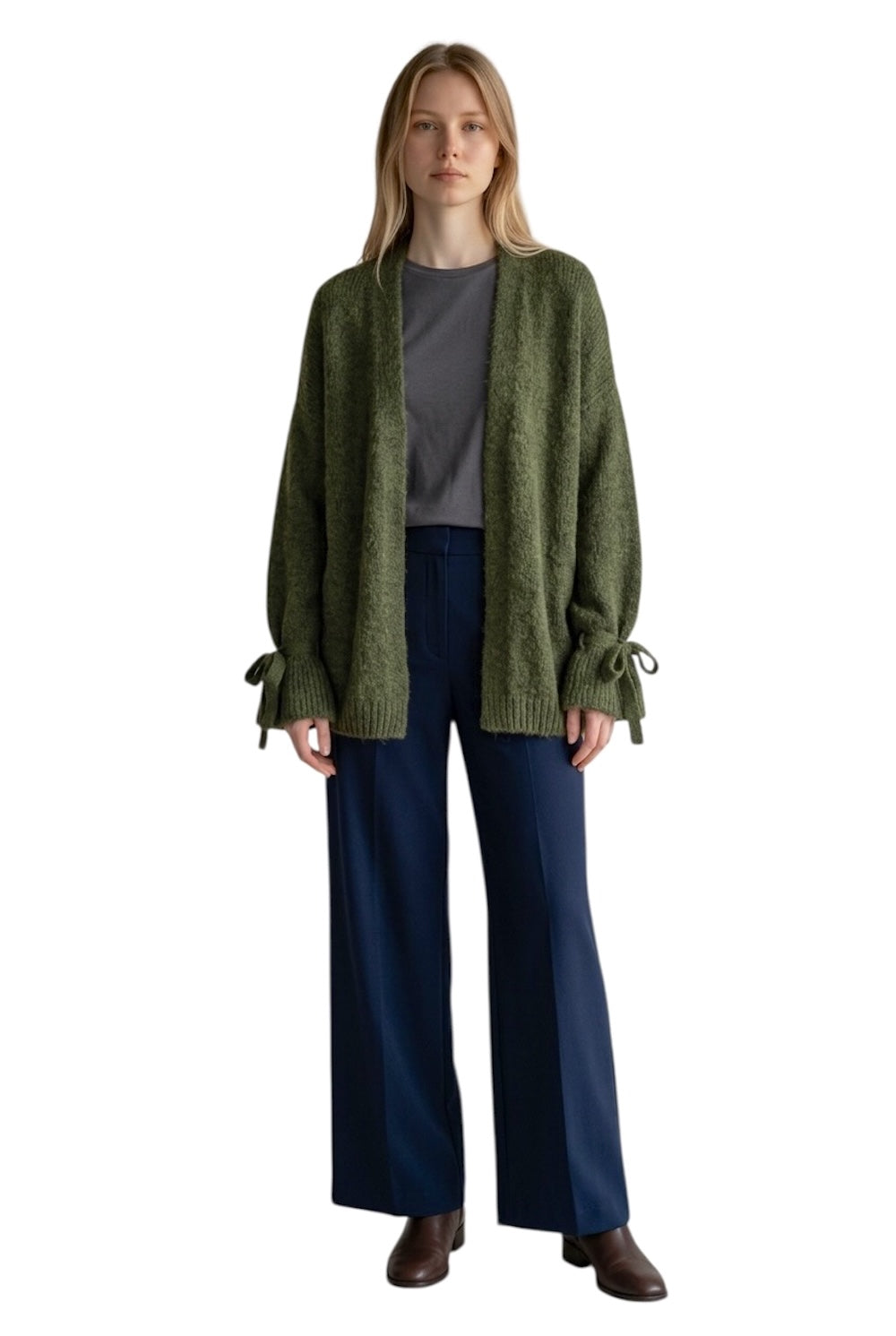 Le îls green cardigan