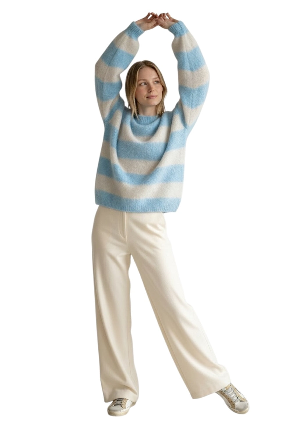 Le îls sky cream pullover