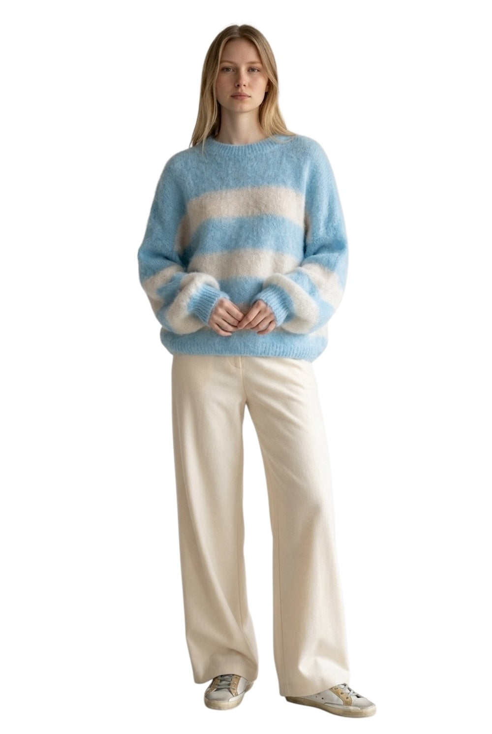 Le îls sky cream pullover