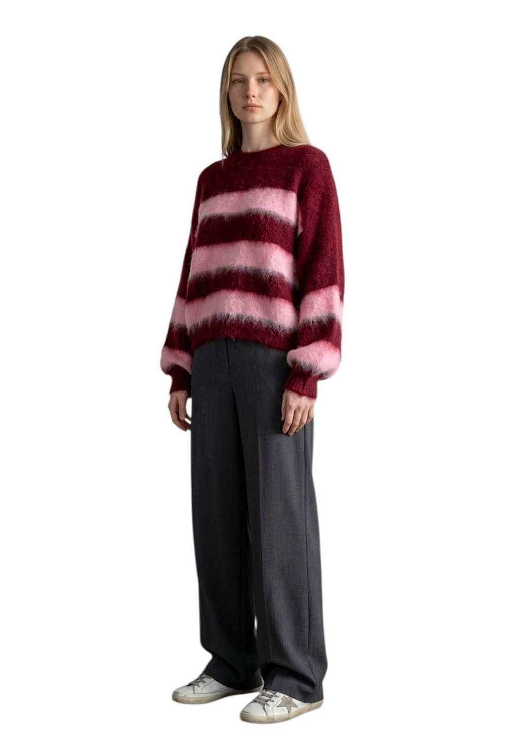 Le îls wine pink pullover