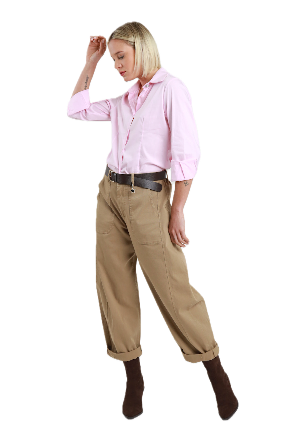 Susy Mix camel pants