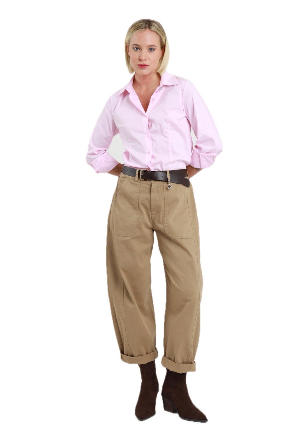 Susy Mix camel pants