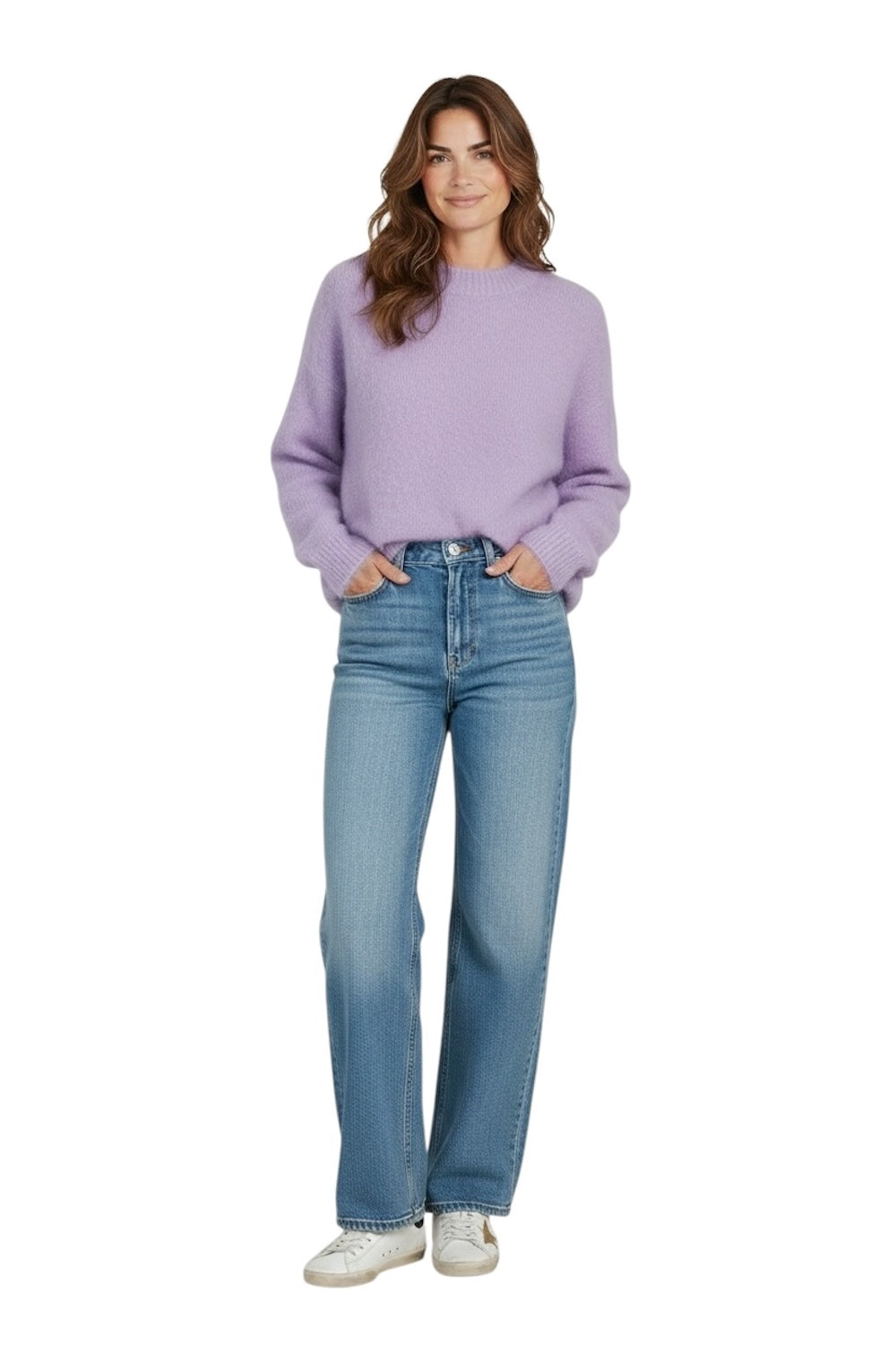 Le îls lilac pullover
